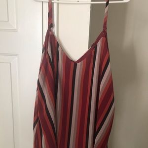 Striped swing Torrid cami